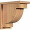 Ekena Millwork Alpine Smooth Corbel w/Backplate, Western Red Cedar, 7 1/2"W x 14"D x 14"H COR08X14X14ALP01SWR - alternate 1